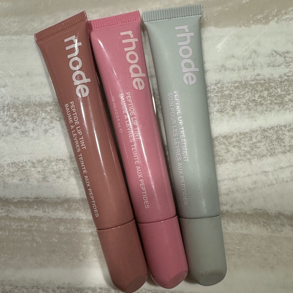 Rhode Peptide Lip Treatments (Lot of 3)